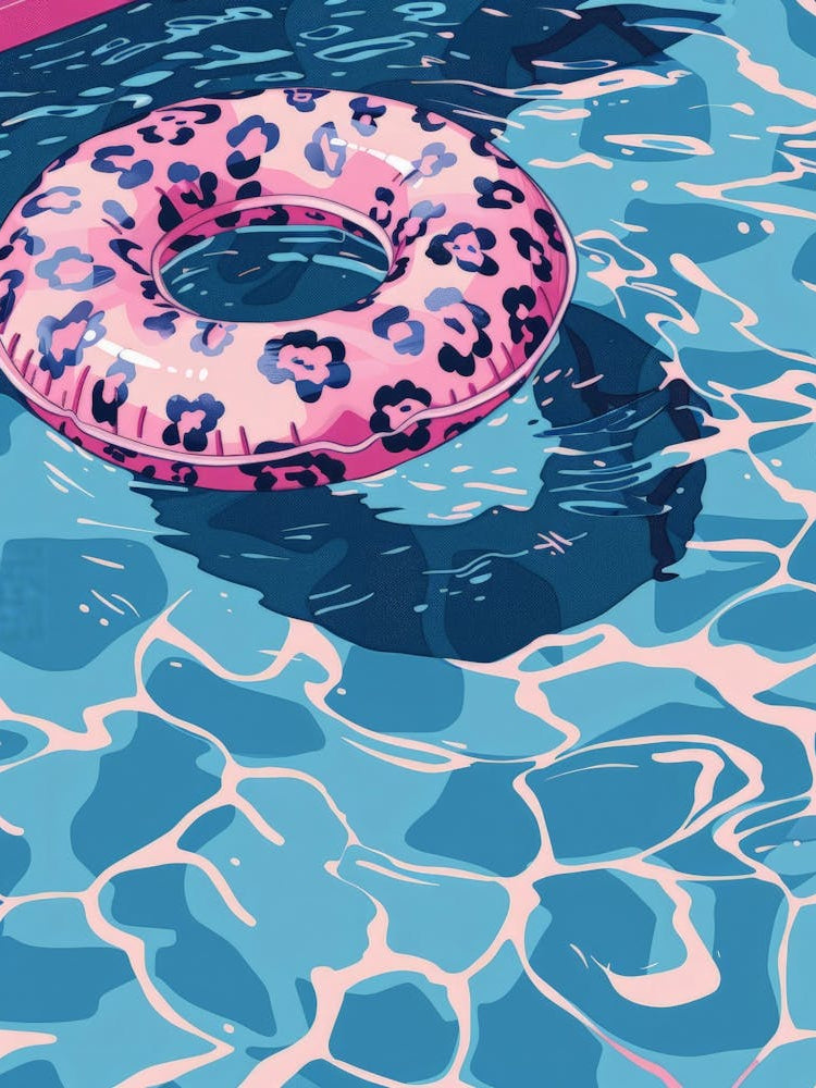 Pink Pool Float