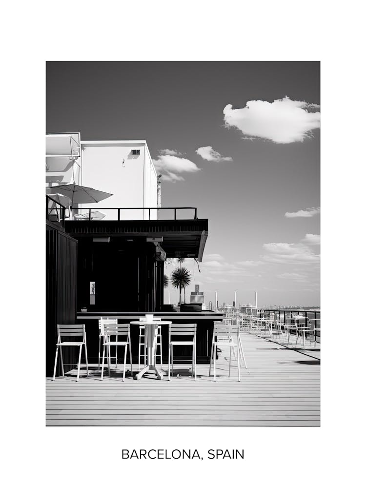 Poster Of Cannes, France, Photography In Black And White 2