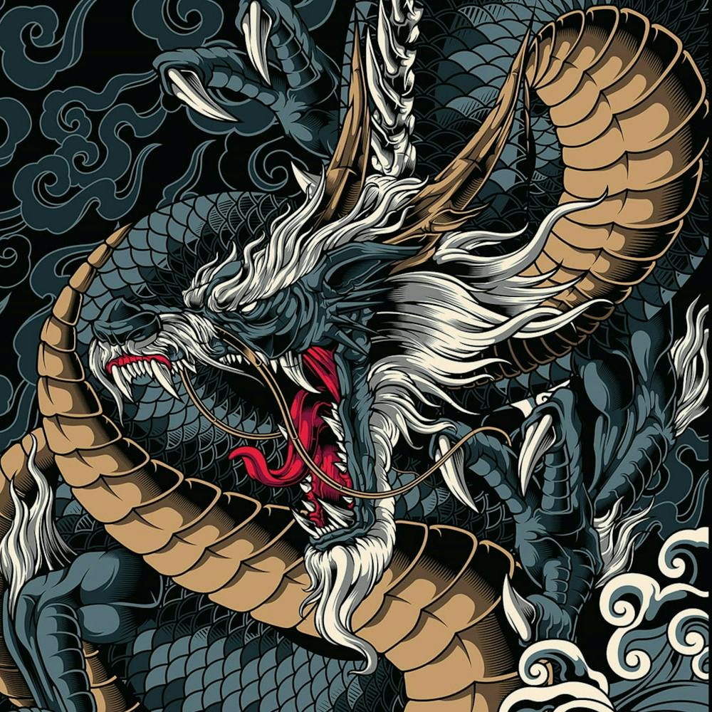 Dragon Snake Legend Japanese Mythology