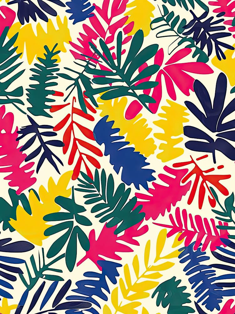 Vibrant Oasis Matisse Style