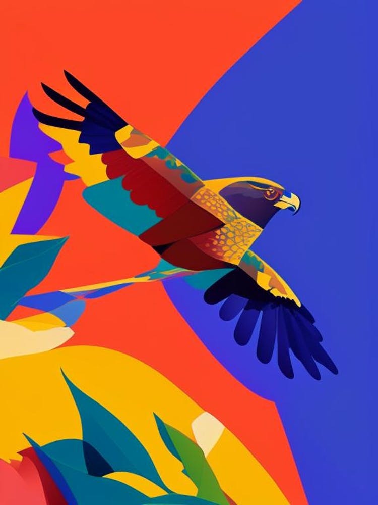 Harrier Pop Matisse 2 Bird