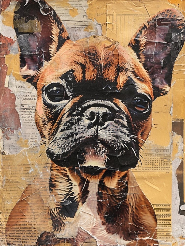 Puppy Kitsch Collage 1