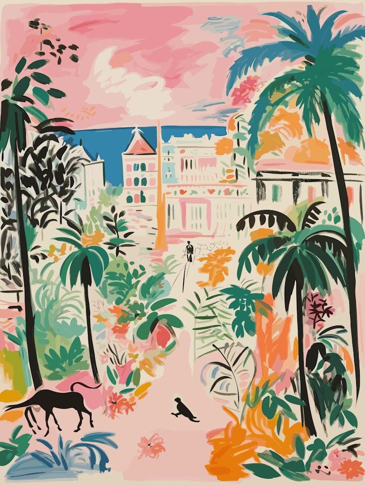 Verträumte Sommer Pastell Illustration 8