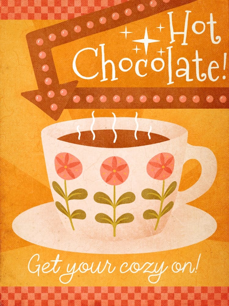 Mid Century Cosy Hot Chocolate