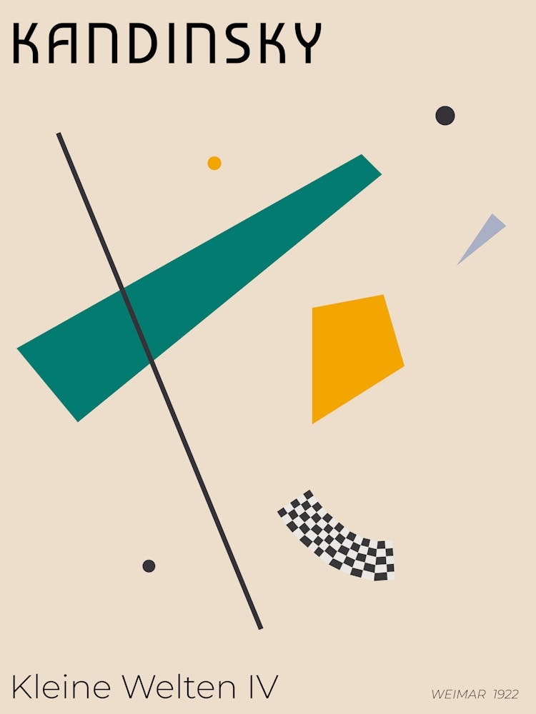 Kleine Welten IV, Wassily Kandinsky