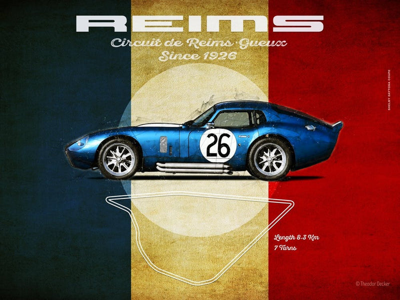 Reims Shelby Daytona Coupe Landscape