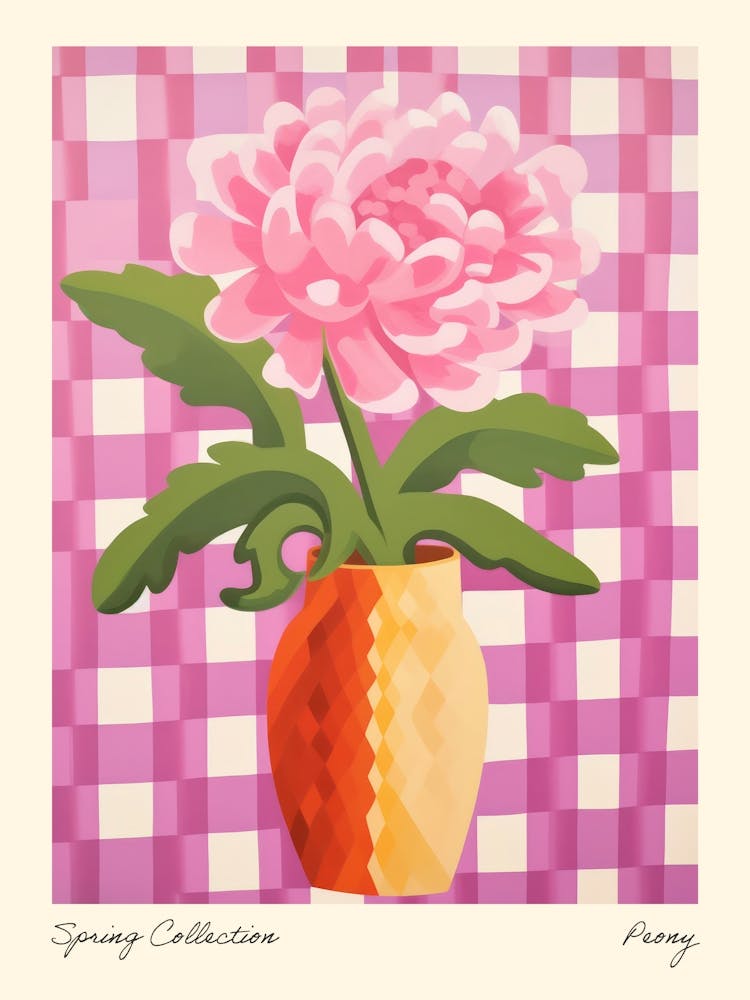 Spring Collection Peony Flower Vase 3
