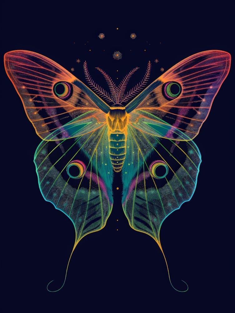 Psychedelic Butterfly