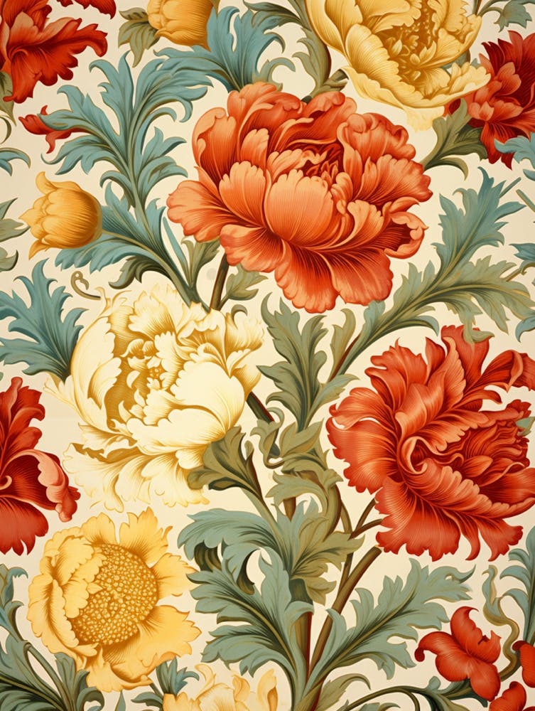 Wallpaper Floral Pattern 6