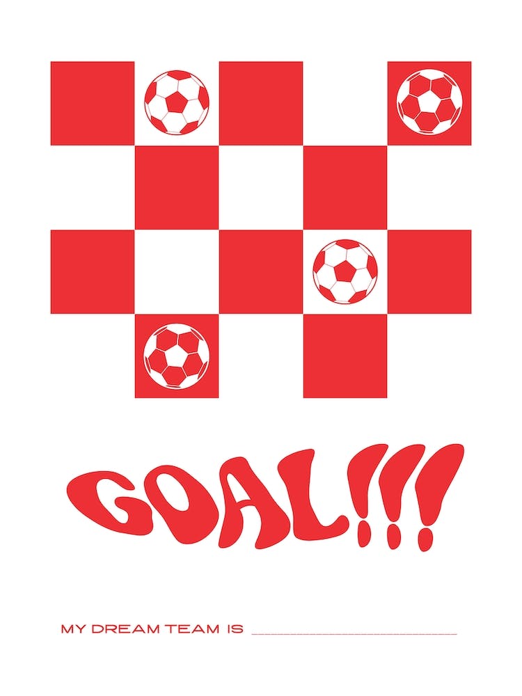 Goal My Dream Team Red
