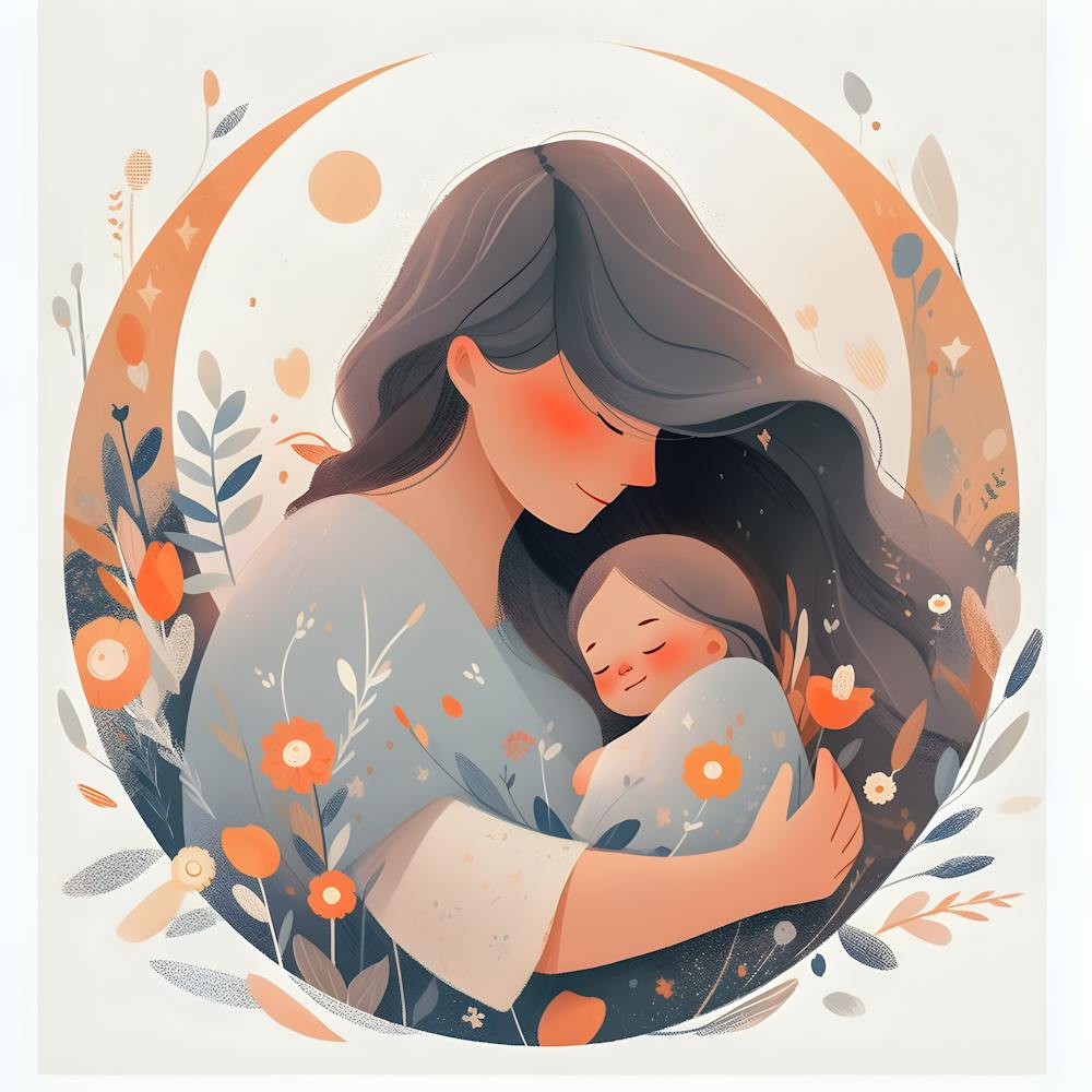 Tranquil Connection Emotional Art For New Mothers