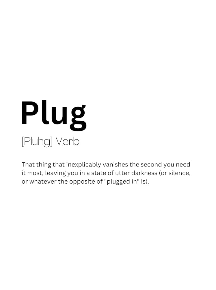 Plug Definition Meaning
