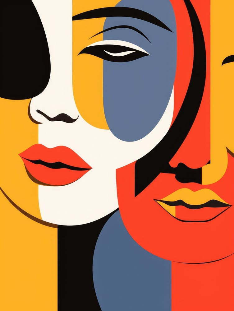 Abstract Portrait Of A Woman 30