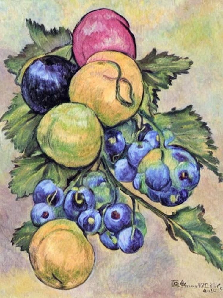 Stachelbeere Vintage Skizze Frucht