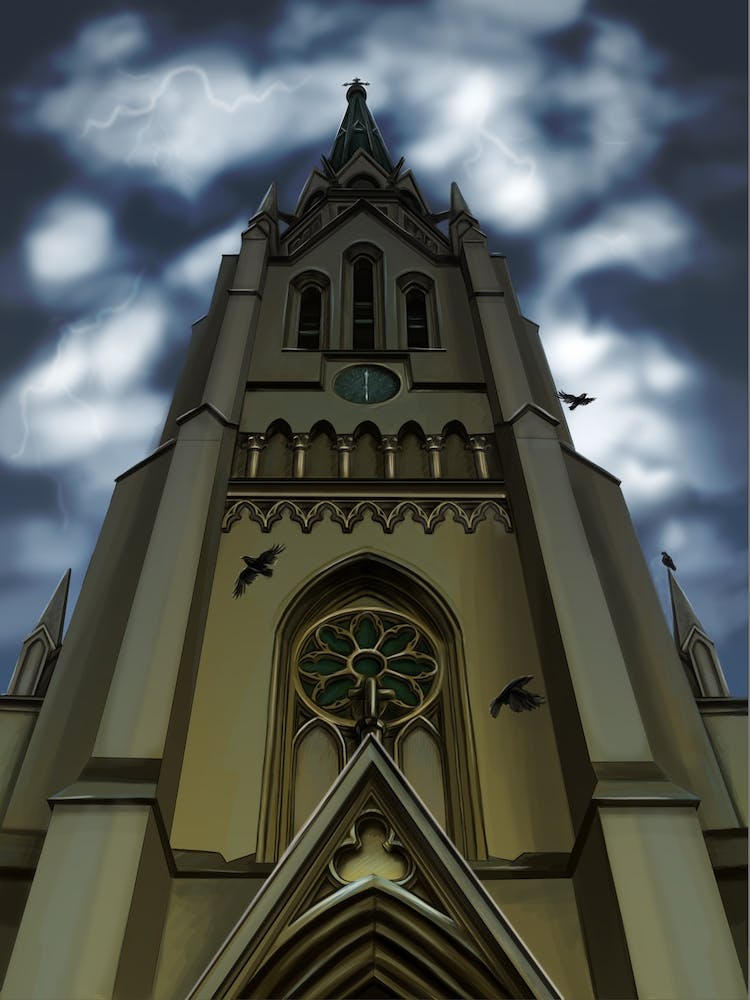 A church of the Heart of Jesus in Chernivtsi Ukraine. 1