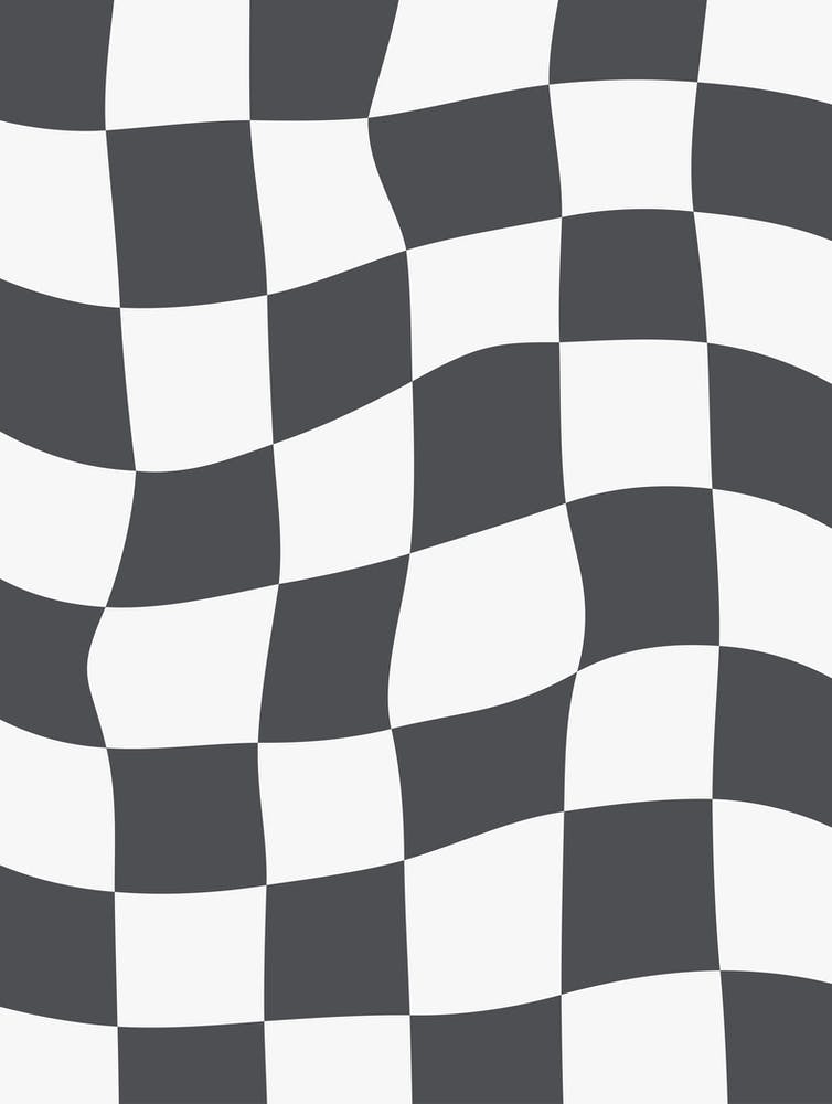 Checkerboard - Dark Grey