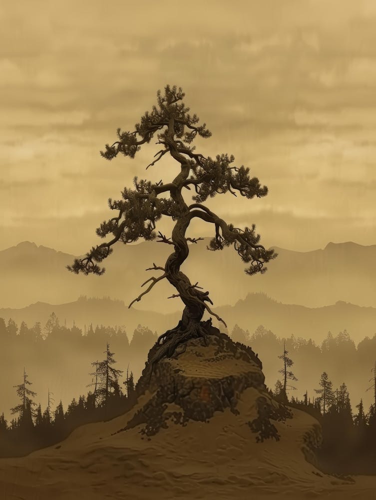 Lone Pine Tree