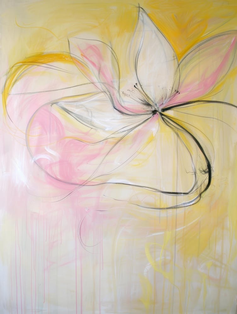 Abstract Flower Painting 20
