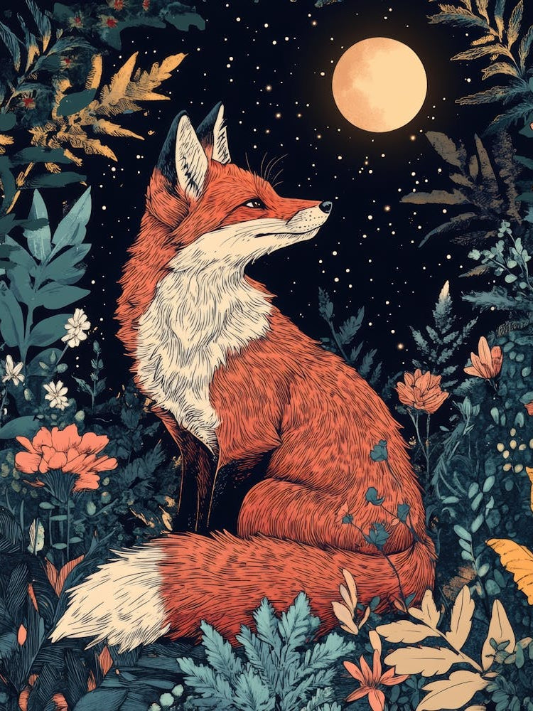 Fox In The Forest 1