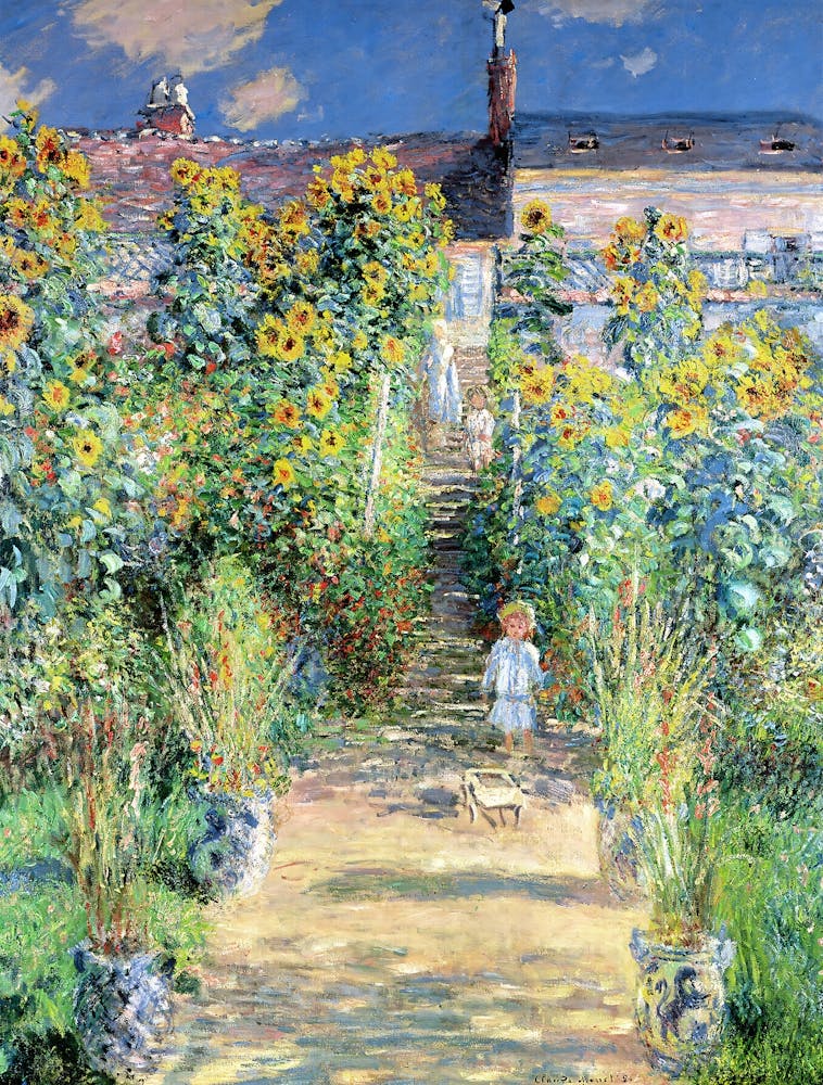 Garden, Claude Monet