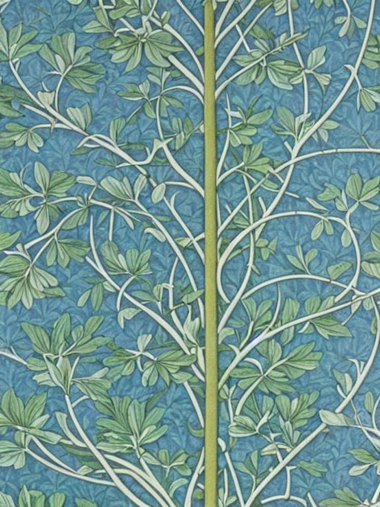 Pagoda Tree 2 tree Vintage Botanical