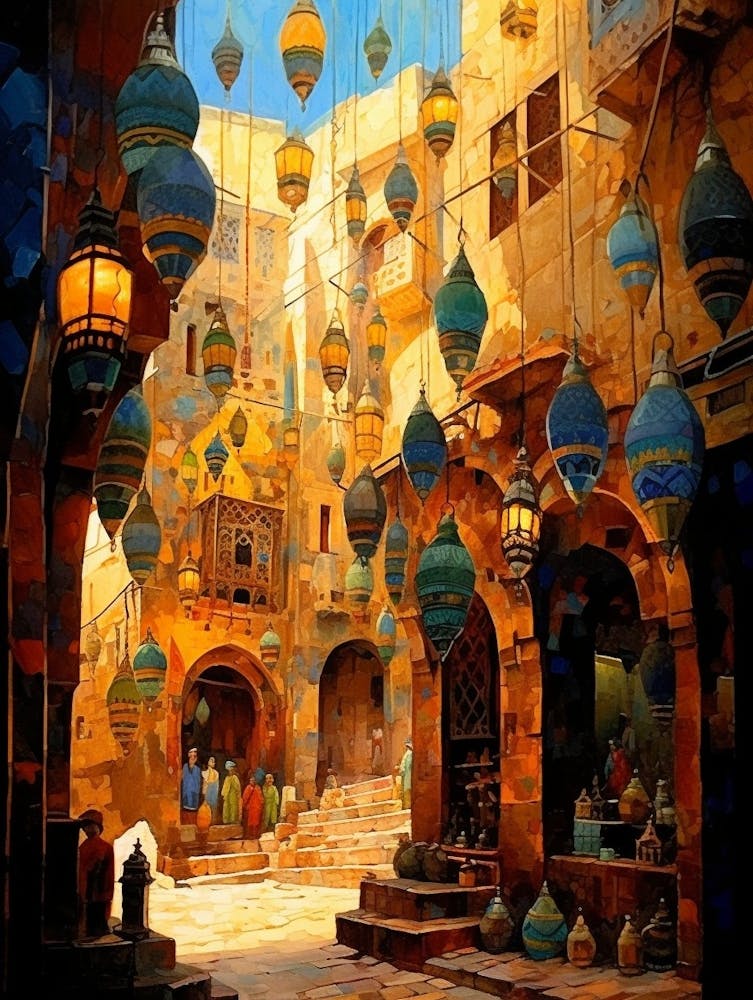 Grand Bazaar Kapal Pixel Art 10