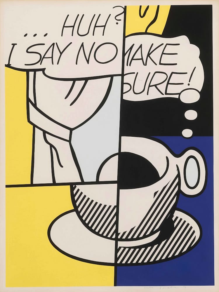 Roy Lichtensteins 'Hug'