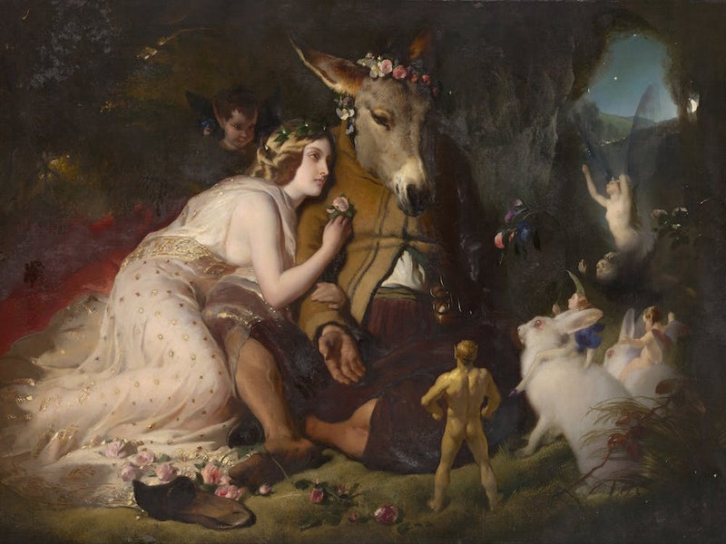 A Midsummer Night's Dream Titania And Bottom, Edwin Henry Landseer