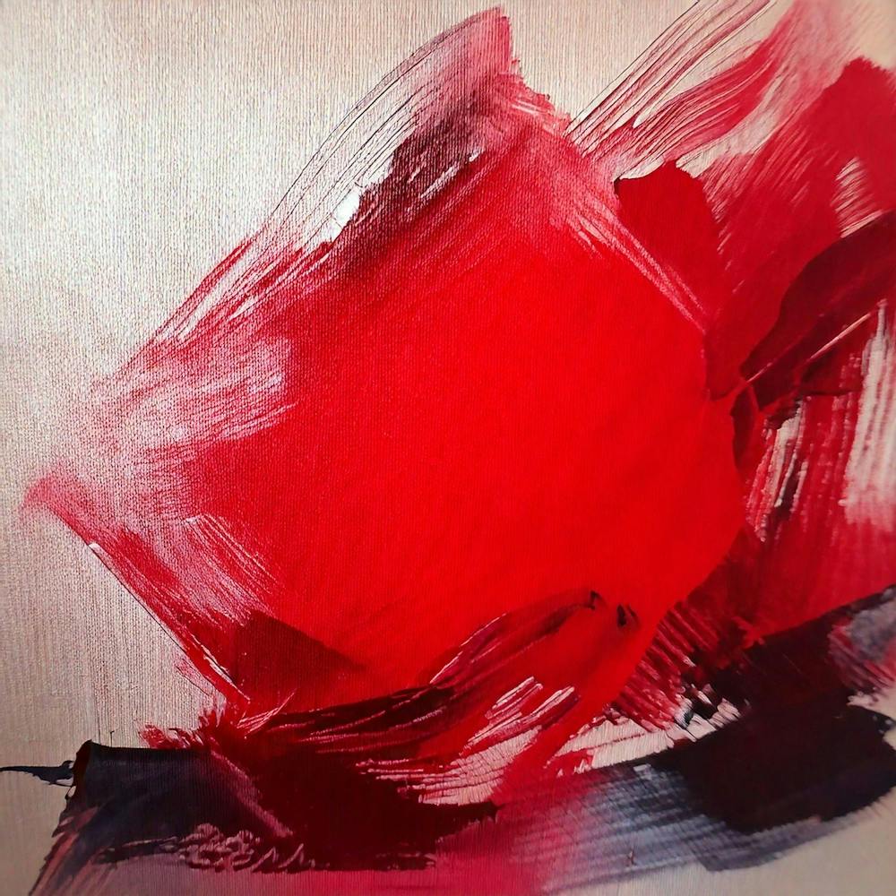 Scarlet abstract
