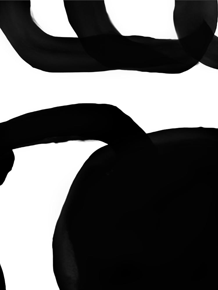 Black And White Painting