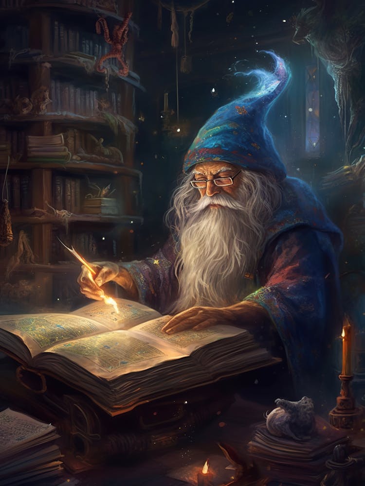 Wizard In The Library 2