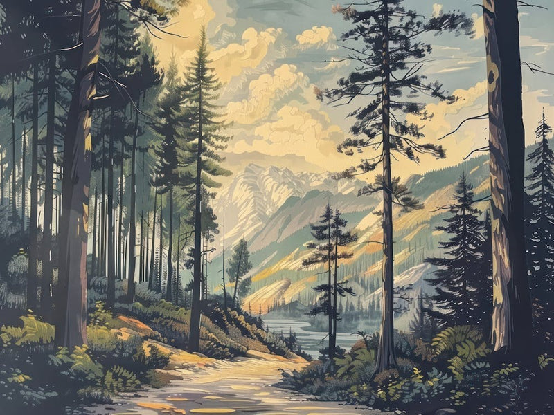 Vintage Retro Woods 6