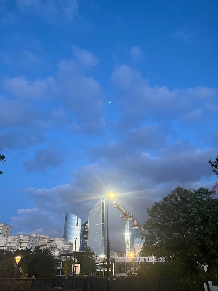 Skyline At Dusk