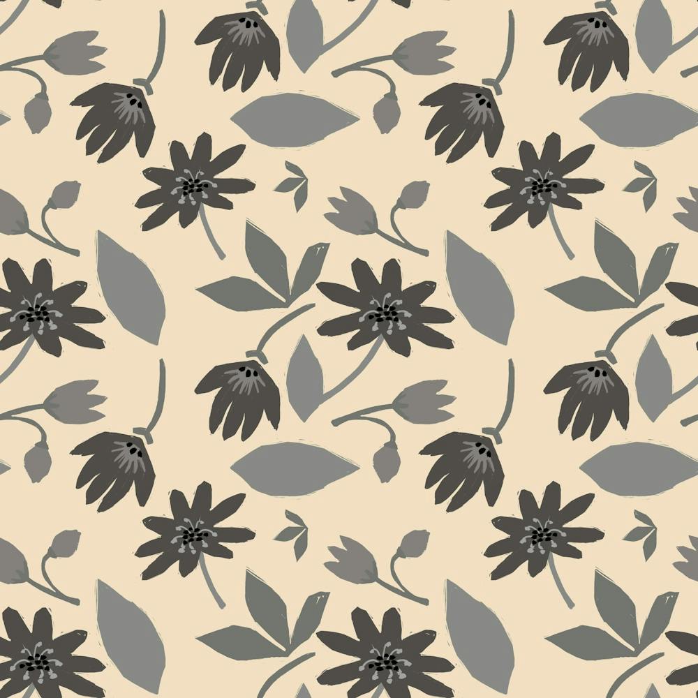 Monochrome Blumen