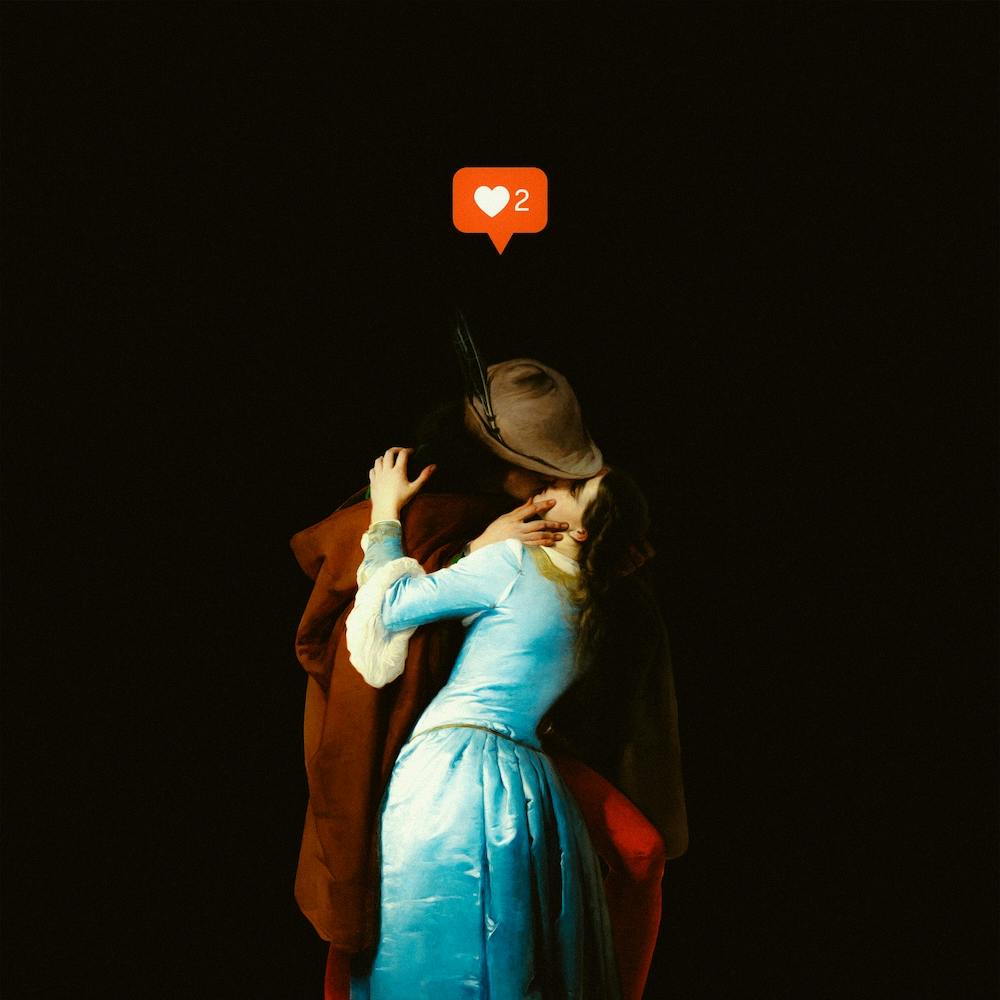 A Modern Kiss Square