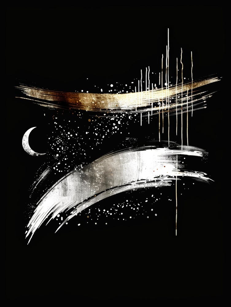 Lune Et Étoiles 3