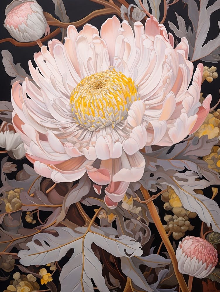 Everlasting Flower 3 Flower Painting