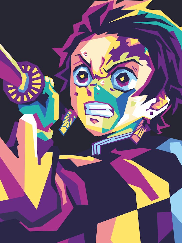 Anime Tanjiro Kamado Wpap