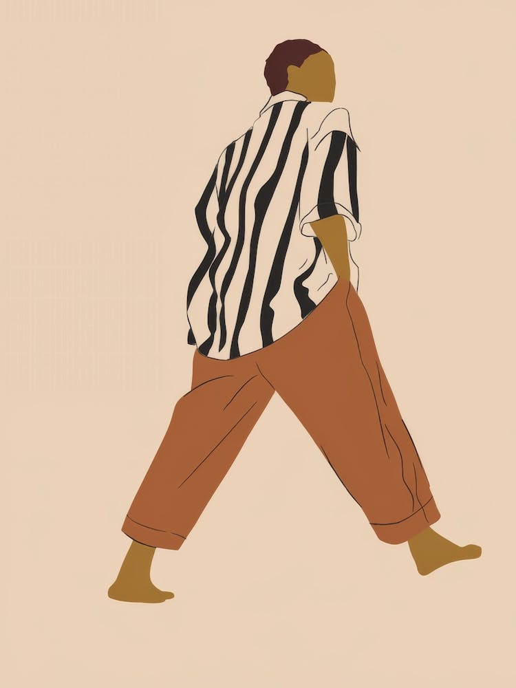 Confident Stride Motion