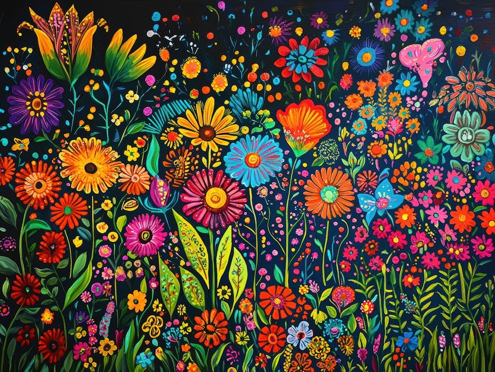 Colorful Flower Garden 1