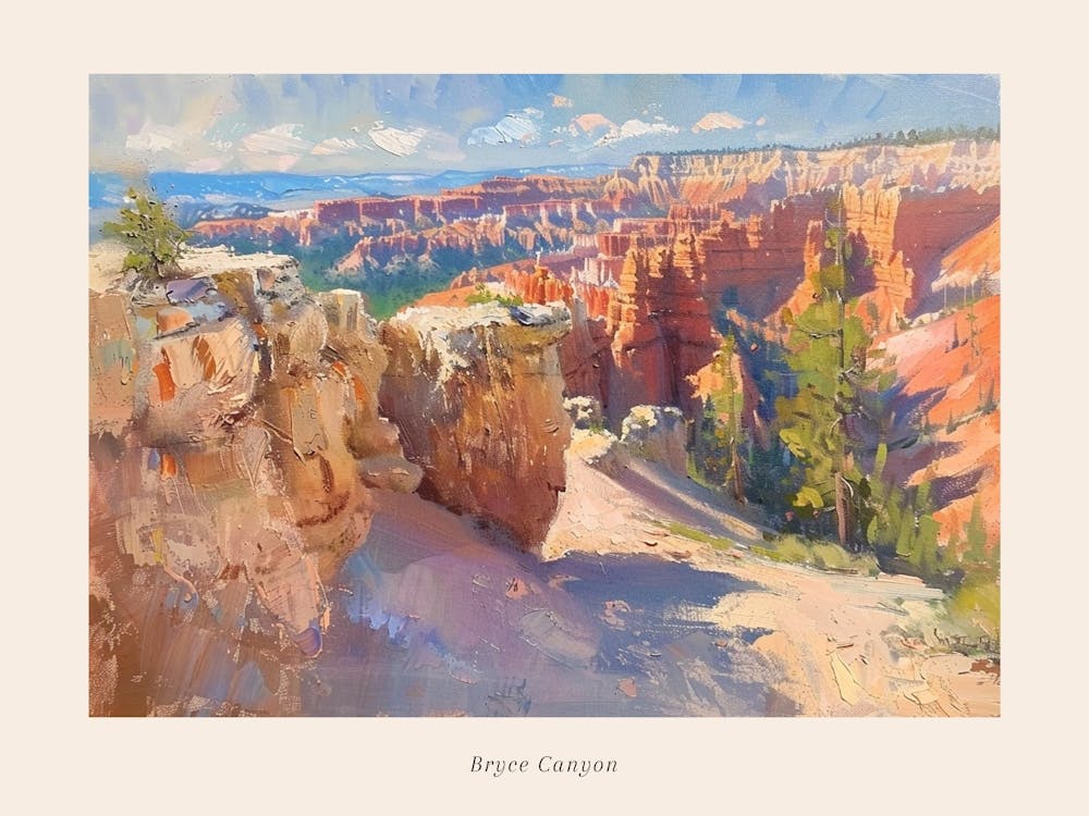 Western Landscapes Bryce Canyon Utah 1 Poster