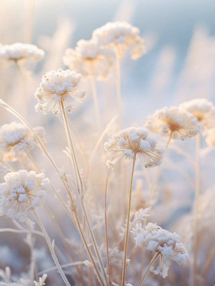 Frosty Botanical Scabiosa 4