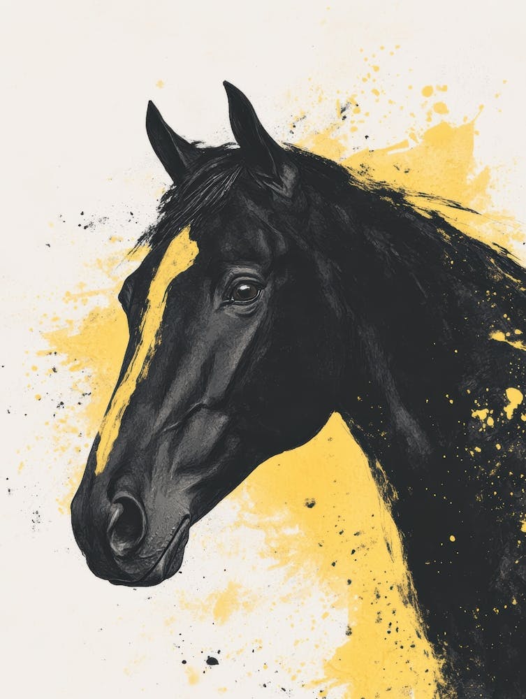 Horse Canvas Print 3