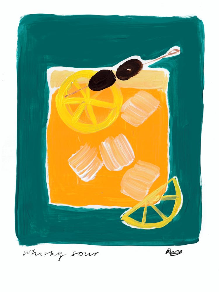 Whisky Sour Cocktail