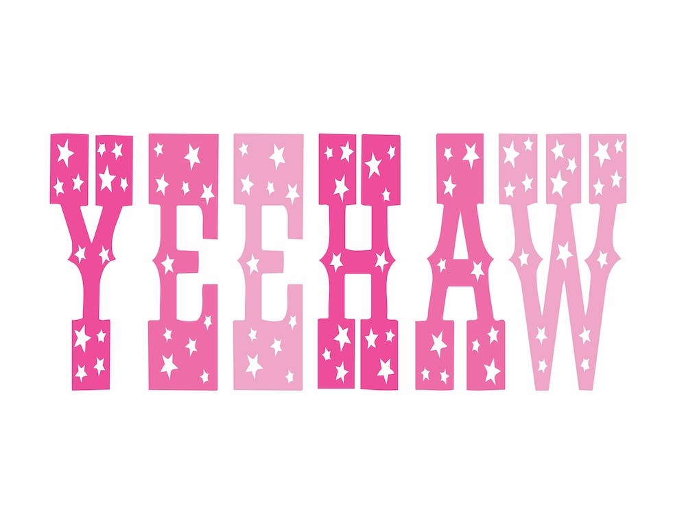 Yeehaw - Pink