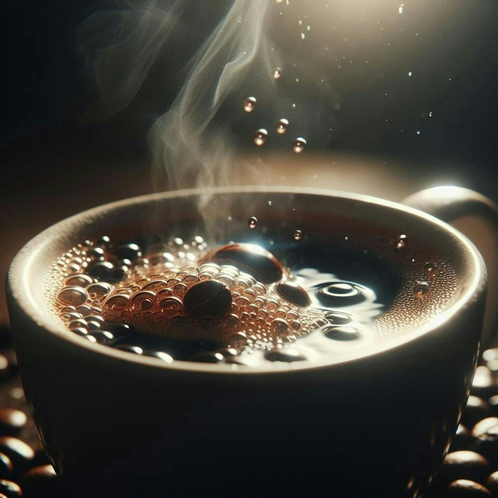 Coffee Cup With Steam