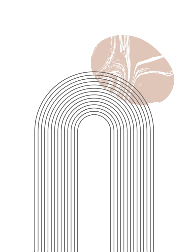 Arches And Marble Pink