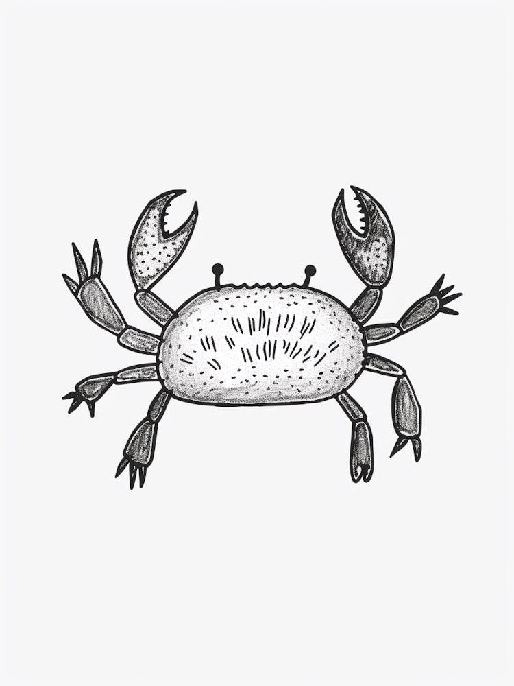 B&W Crab