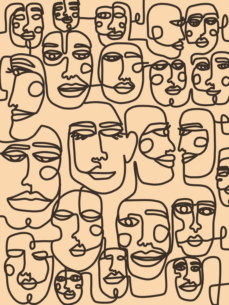 Labyrinthe de visages