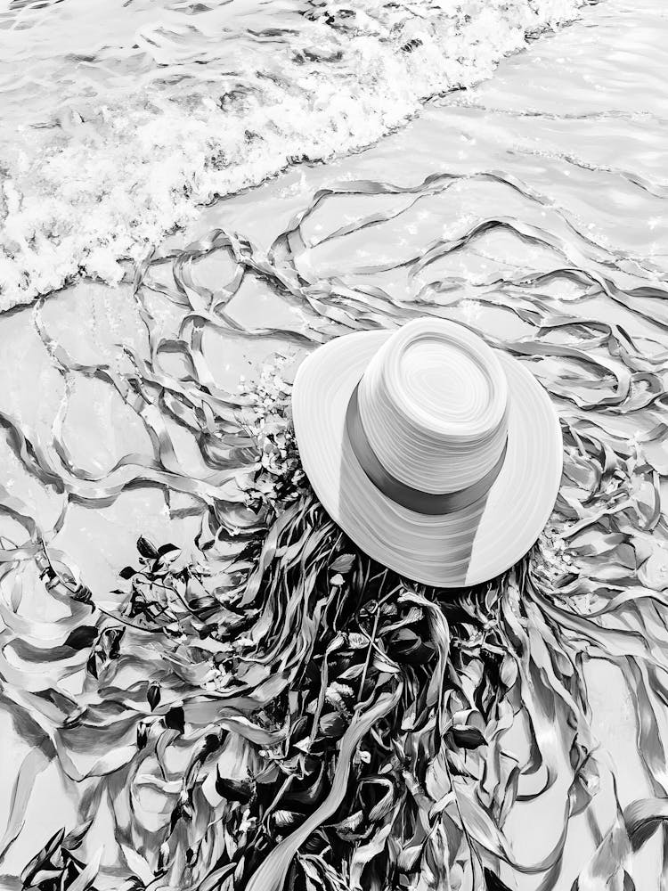 Hat On The Beach